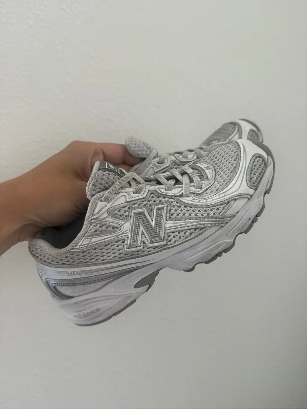 New Balance Little Kids 740 Casual Sneakers feature a mesh upper